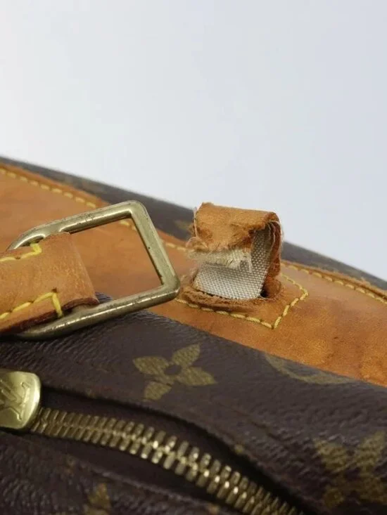 LOUIS VUITTON Monogram Deauville Hand Bag M47270 LV Auth - Picture 14 of 16